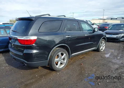 2012 Dodge Durango Citadel из США, поврежденный, VIN 1C4SDJET4CC207449